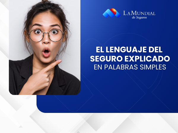 El lenguaje del seguro explicado en palabras simples